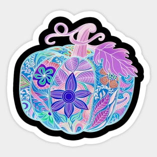 Pumpkin Mandala Sticker